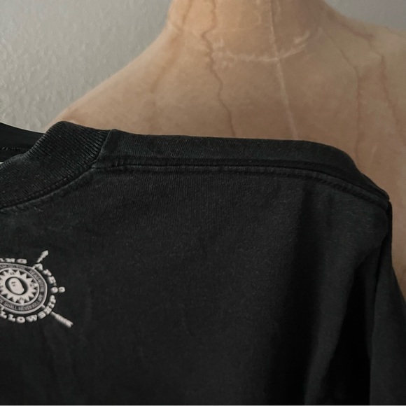 BAPE sz M Black Tee Tshirt Bathing Ape Short Sleeve Made in Japan - Picture 9 of 13